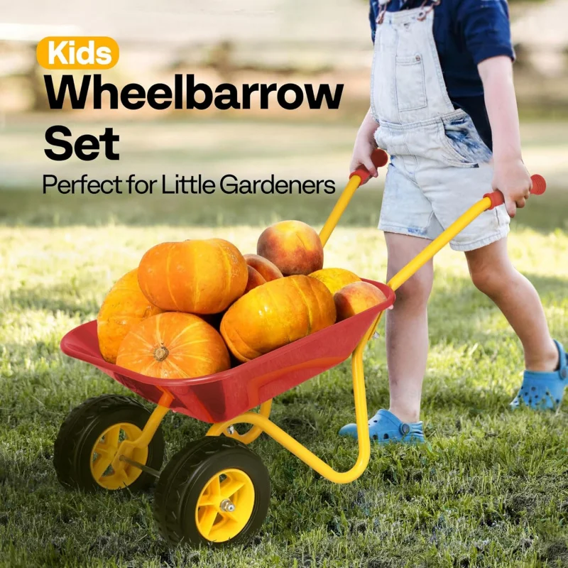 Kids Wheelbarrow Children Gard - đánh giá và giá Kids Outdoor Garden