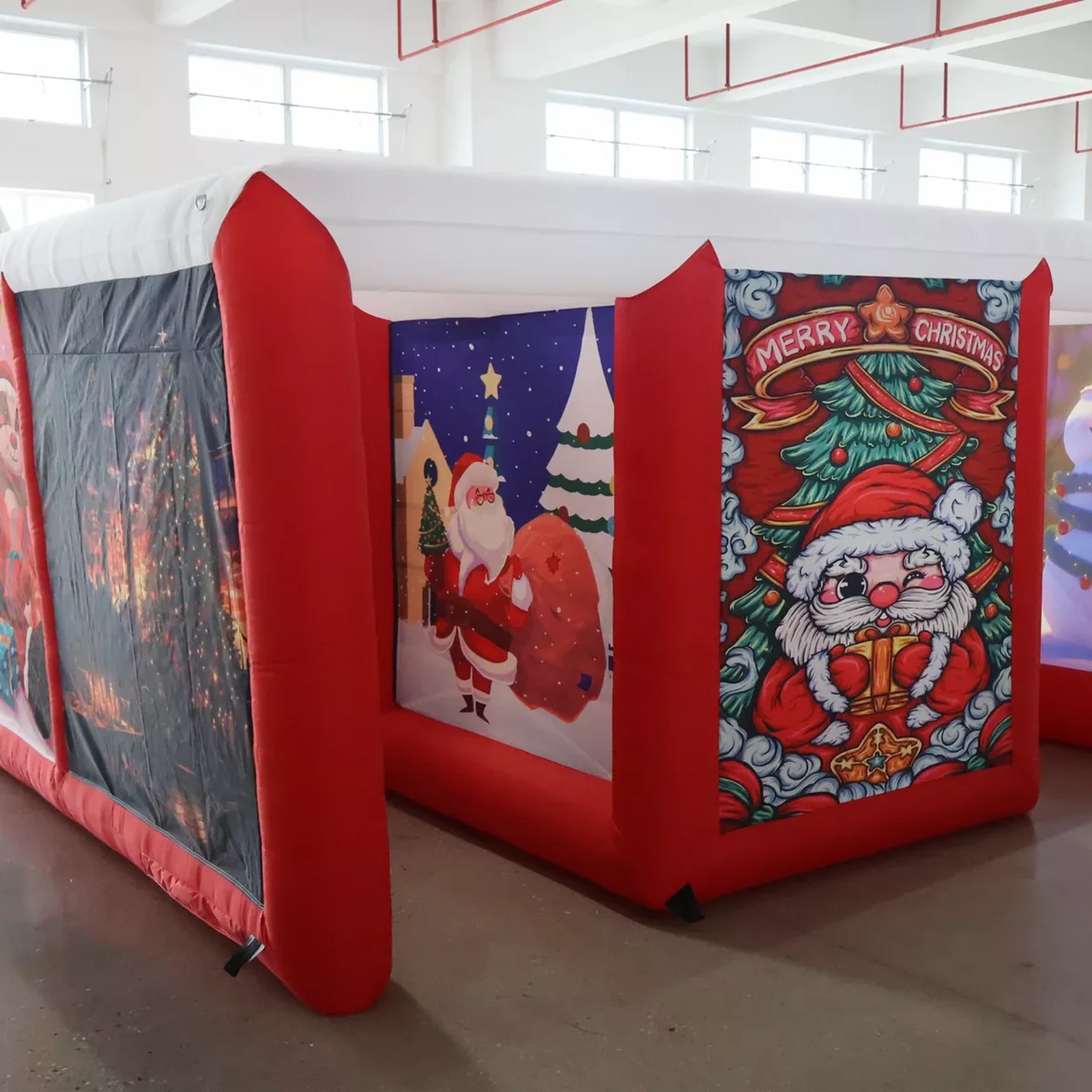 Mê cung bơm hơi ngoài trời màu - đánh giá và giá Kids Outdoor Venues