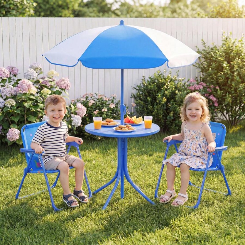 Childrens Picnic Table Outdoor - đánh giá và giá Kids Outdoor Table With Umbrella